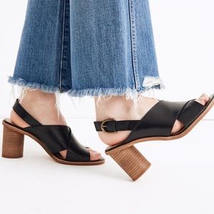 MADEWELL THE ROOTHIE CRISS CROSS SANDAL NIB